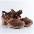 Chodaki damskie Naturfeet SKC1BR brązowe - zdjecie 3