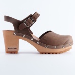 Chodaki damskie Naturfeet SKC1BR brązowe - zdjecie 4