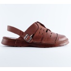 Klapki i sandały męskie Naturfeet KSM1BR brązowe - zdjecie 6