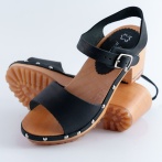 Chodaki damskie Naturfeet SKO1BL czarne