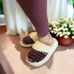 Bambosze damskie Naturfeet PBK1PI różowe - zdjecie 6