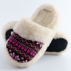 Bambosze damskie Naturfeet PBK1PI różowe