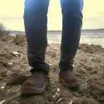 Męskie kapcie z filcu Naturfeet PMW9BR - zdjecie 2