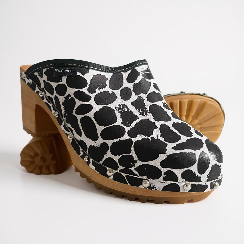 Drewniaki damskie Naturfeet DH6CO wielokolorowe