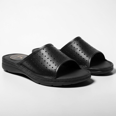 Klapki i sandały damskie Naturfeet KKO2BL czarne