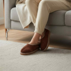 Bambosze damskie Naturfeet PBK8 brązowe - zdjecie 4