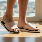 Kapcie damskie Naturfeet PKO2PI różowe - zdjecie 4