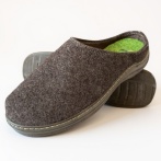 Męskie Kapcie z Naturalnego Filcu Wełnianego - Naturfeet PMW9BR brązowe