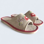 Kapcie damskie z haftem Naturfeet PKO10 - zdjecie 4