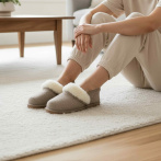 Kapcie z filcu Naturfeet PBK2BR brązowe - zdjecie 4