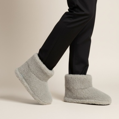 Bambosze Naturfeet BU1GR szare - zdjecie 2