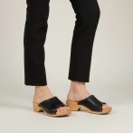 Drewniaki damskie Naturfeet DKO2BL czarne - zdjecie 2