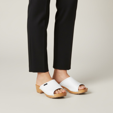 Drewniaki damskie Naturfeet DKO2WH białe - zdjecie 2