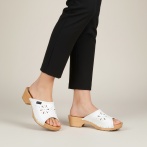 Drewniaki damskie Naturfeet DKO3WH białe - zdjecie 2