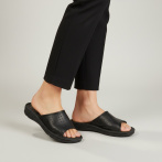 Klapki i sandały damskie Naturfeet KKO2BL czarne - zdjecie 2