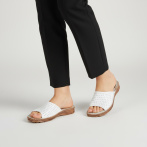 Klapki i sandały damskie Naturfeet KKO2WH białe - zdjecie 2