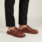 Klapki i sandały męskie Naturfeet KMC2BR brązowe - zdjecie 2