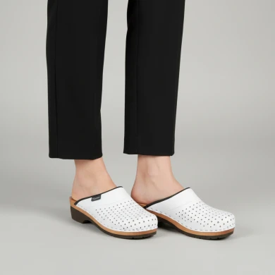 Chodaki damskie Naturfeet MK2WH białe - zdjecie 2