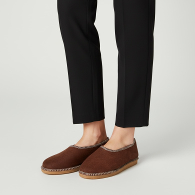 Bambosze damskie Naturfeet PBK8 brązowe - zdjecie 2