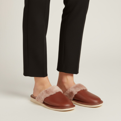 Kapcie damskie z futerkiem Naturfeet PKW2 - zdjecie 2