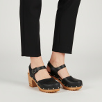 Chodaki damskie Naturfeet SKC1BL czarne - zdjecie 2