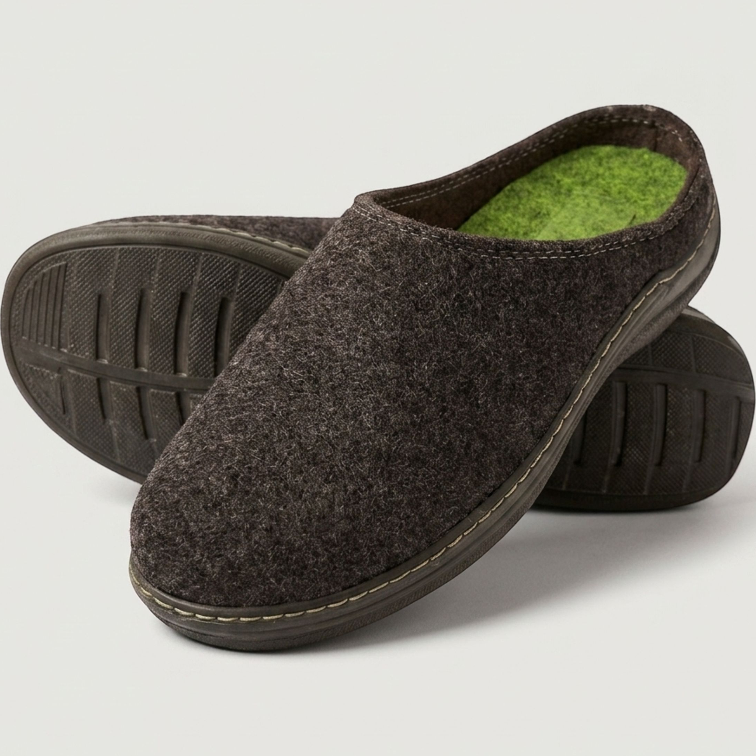 Męskie kapcie z filcu Naturfeet PMW9BR